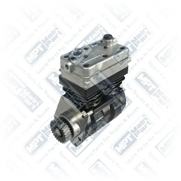1) 9115531050,4571302715, 4.LK.0201 Compressor de ar, Cilindro duplo, MPT Main Part