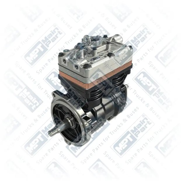 1) K093377N00,K093377N06,K093377N07,K162503N00,LK8907,21702066,22083113,23670683, 22083113 Компрессор воздуха, Двухцилиндровый, MPT Main Part