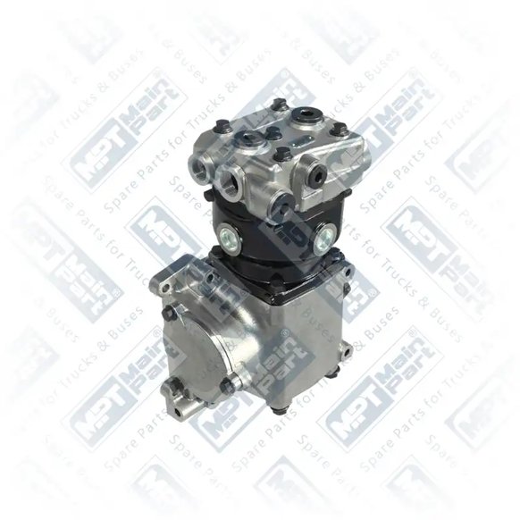 1) 4071300515,4071300615,4071301715,51540007178, 407 130 06 15 Sprężarka powietrza, Jednocylindrowa, MPT Main Part