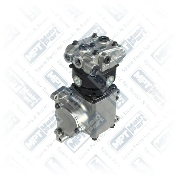 1) 4071300515,4071300615,4071301715,51540007178, 4.LK.1301 Compressor de ar, Mono Cilindro, MPT Main Part