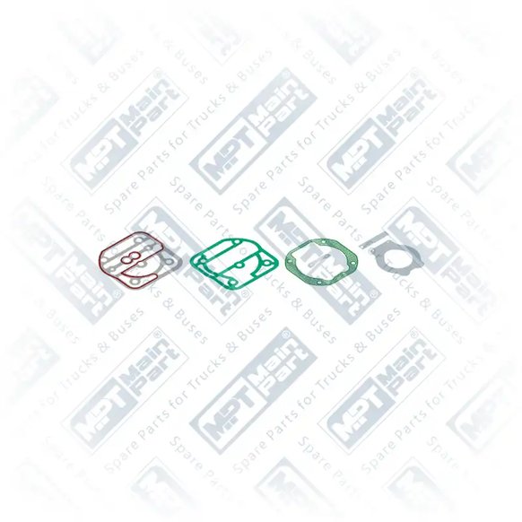 1) LK3802S2,LK3805S2,LK3806S2,LK3808S2,LK3809S2,LK3826S2,LK3832S2,LP3830S2,LP3928S2,LP3934S2,LP3940S2,LP3943S2,51541017150S3,51541017189S3,51541017195S3,51541017201S3,51541017204S3, 51541017189S3 MAN Sprężarka powietrza, Zestaw naprawczy, MPT Main Part