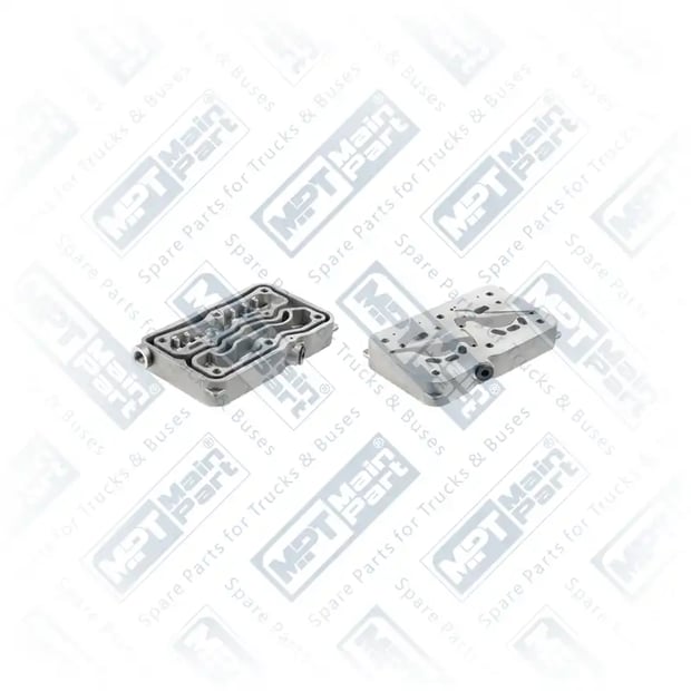 1) , 4.LP.0108 Compressore d'aria, Piastra della valvola, MPT Main Part