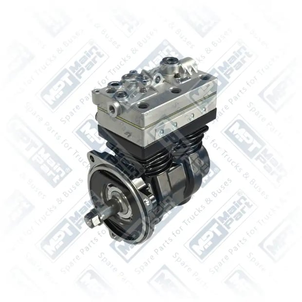 1) 9125420070,220062021, 19.LK.0701 Compresor de aire, Bicilíndrico, MPT Main Part