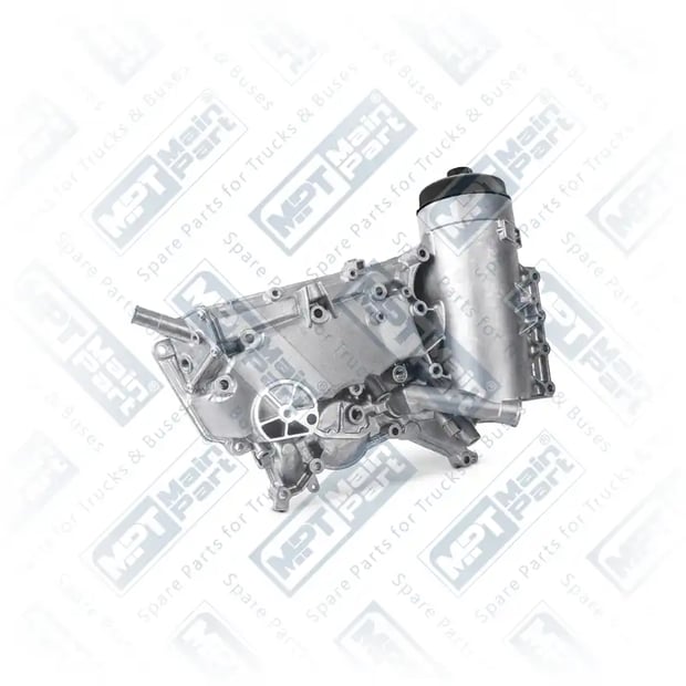 1) 5411880204S,5411880304S,5411880604S,5411880704S,5411882504S,5411882804S, A05411880604S MERCEDES BENZ TRAVEGO O580 OM942 Yağ Soğutucu, Kapak, MPT Main Part