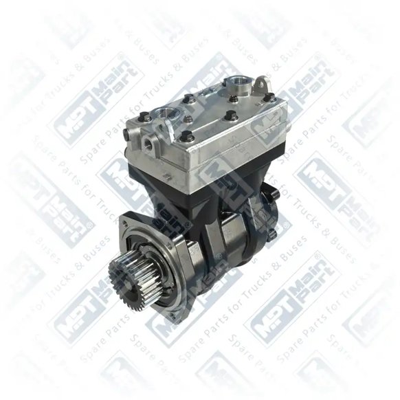 1) 9125182000,9125182020,9125182040,9125182060,1689065,1736790,1795776,1813541, 5.LK.0801 Compresor de aire, Bicilíndrico, MPT Main Part