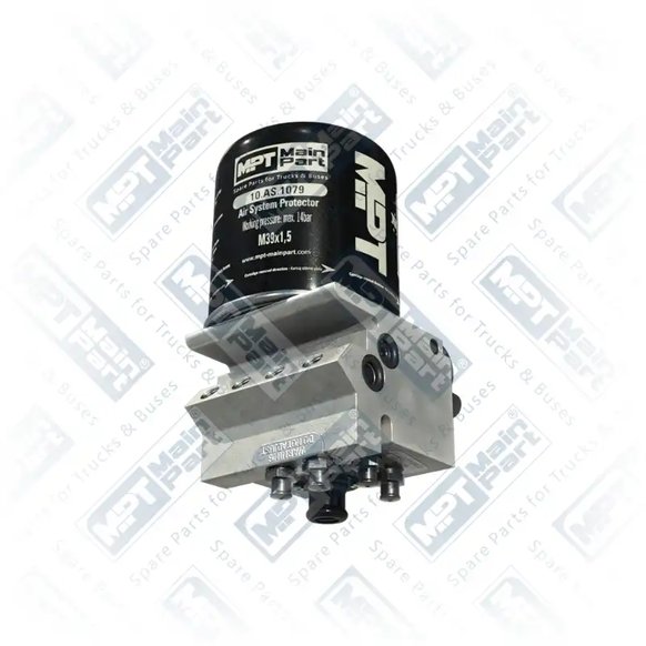 1) 5010696,801266,801266BXW,801301,K049199,K049199BXW,K051610,K117030DLU,K154347,K154348, 10.AS.1078 Válvula de descarga, Régulateur de Pression, MPT Main Part