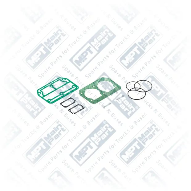 1) SEB22544,1287856, 5.LP.0206 Kompresör, Conta Takımı, MPT Main Part