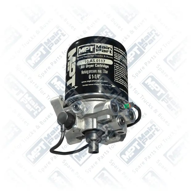 1) 4324100110,1313868, 23.AS.0128 Secador de ar, sistema de ar comprimido, Completo, MPT Main Part