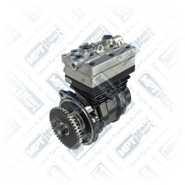 1) 9125120040SP3,7421353473SP1, 7.LK.0304 Kompresör, Çift Silindirli, MPT Main Part