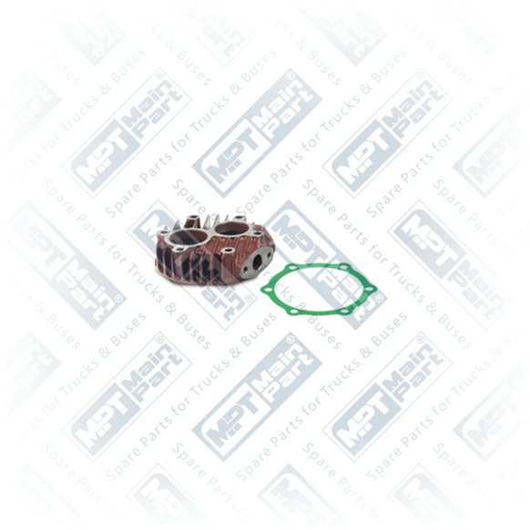 1) 155152, 155152 Kompresör, Silindir Kapak, MPT Main Part