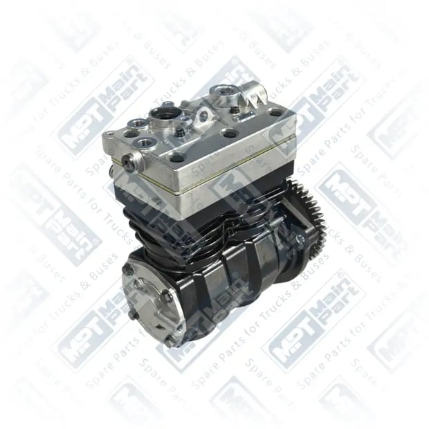 2) 4127040190SP1,4127040197SP1,21225199SP1, 1.LK.1913 Compressor de ar, Cilindro duplo, MPT Main Part