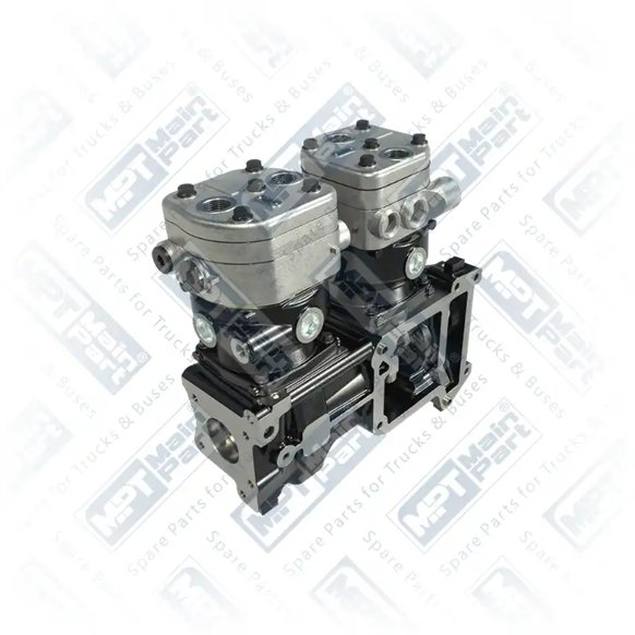 2) 51541006009, 51.54100-6009 Compresor de aire, Bicilíndrico, MPT Main Part