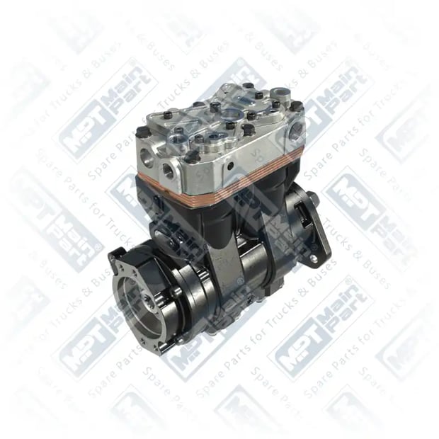 2) K033404N00,K051401N00,LP4865,5257939, 15.LK.1801 Compresor de aire, Bicilíndrico, MPT Main Part