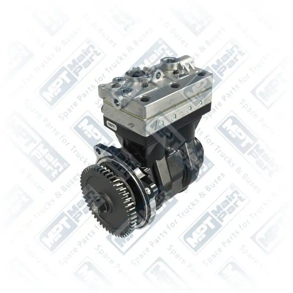 1) 4137040270SP1,22040497SP1, 1.LK.2502 Compressore d'aria, Doppio cilindro, MPT Main Part