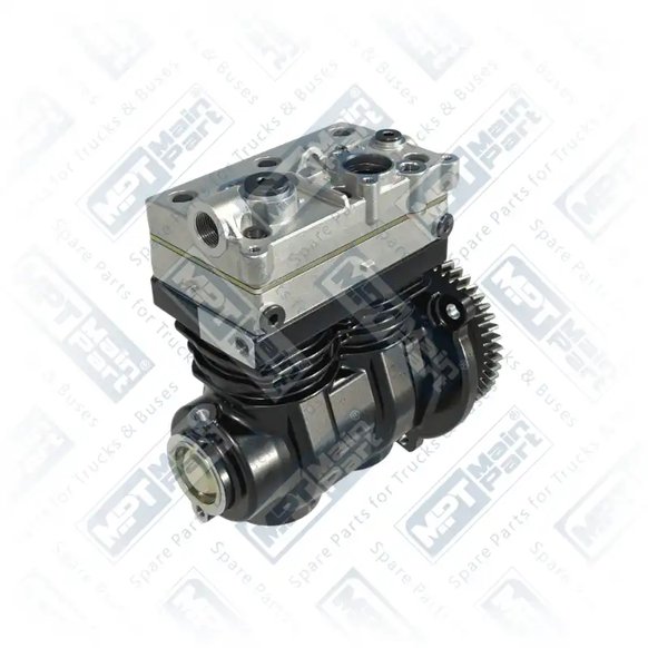 2) 9125120040SP4,9125120040SP4,7421353473SP2, 7.LK.0305 Air Compressor, Twin Cylinder, MPT Main Part