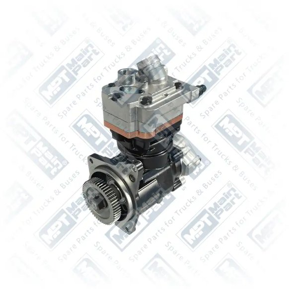 1) K020253,K020801,K031986,K031986SC,K031987,K095124,K095740,DD13,DD15,BA921, DD13 Compresor de aire, Mono Cilindro, MPT Main Part