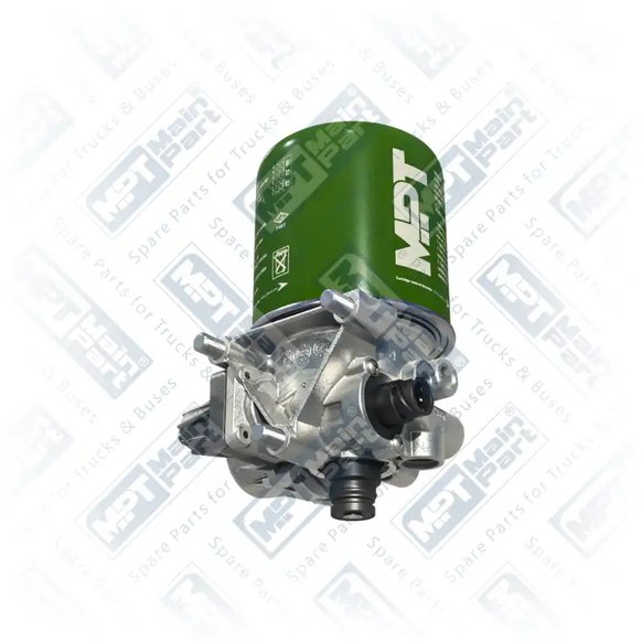 2) 4324150370,1522290, 4324150370 WABCO Dessicateur, système d'air comprimé, Complet, MPT Main Part