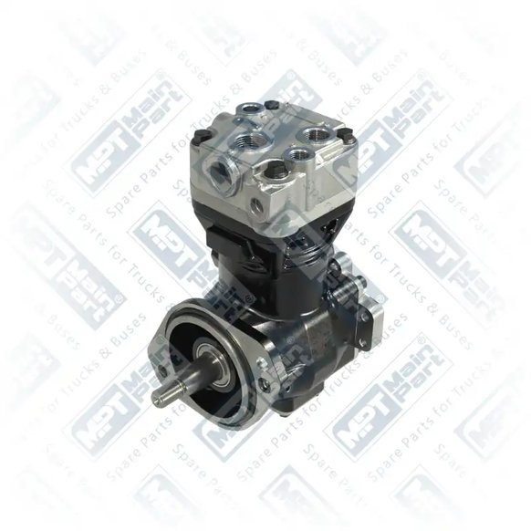 1) K002141000,LK3840,504080656, LK3840K002141000 KNORR-BREMSE Air Compressor, Monocilindrico, MPT Main Part