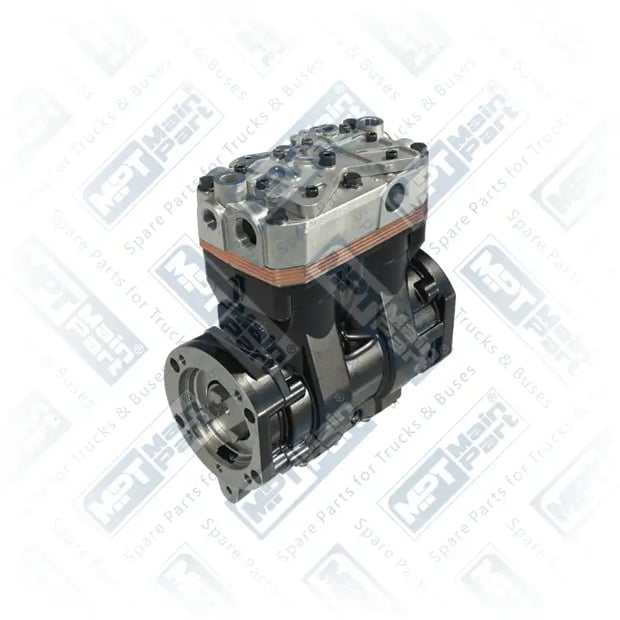 2) 1194456,K035001N00,LP4871,3411777,4071225,5257958, 15.LK.1703 Compressor de ar, Cilindro duplo, MPT Main Part