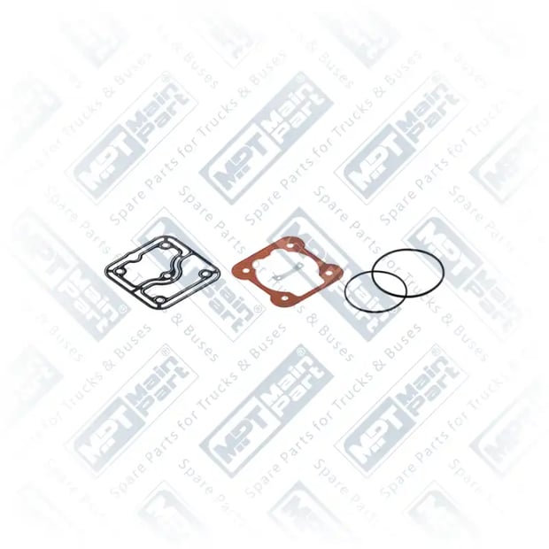1) 4111540002,0001305015, 4.LP.2007 Luftkompressor, Dichtungssatz, MPT Main Part