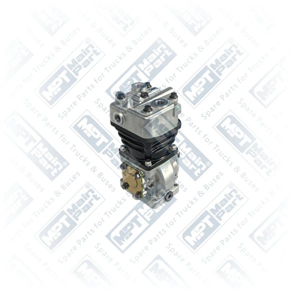 2) K011911,LP38, LP38 KNORR-BREMSE Air Compressor, Single Cylinder, MPT Main Part