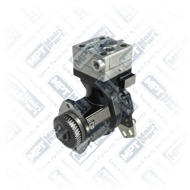 1) 9111555110,3357113, 15.LK.0402 Compressor de ar, Mono Cilindro, MPT Main Part