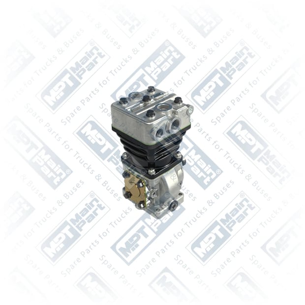 2) K010751,LK3877, LK3877 KNORR-BREMSE Compresseur d'air, Mono Cylindre, MPT Main Part