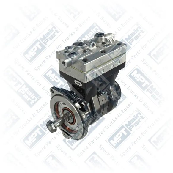1) 9125140100S,9125140130S,7422169888S,7422885124S, 7.LK.1602 Compresseur d'air, Double cylindre, MPT Main Part