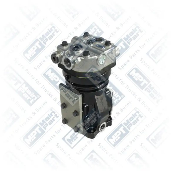 2) 4111426810,0031315101, 4.LK.1902 Compressor de ar, Mono Cilindro, MPT Main Part