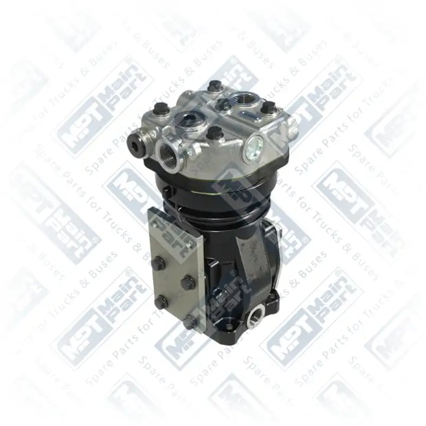 2) 4111426810,0031315101, 4.LK.1902 Compresor de aire, Mono Cilindro, MPT Main Part