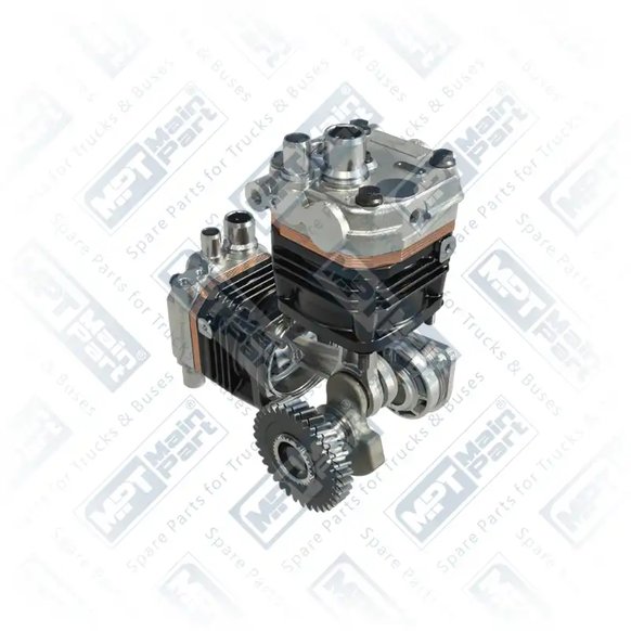 1) , 4.LK.3501 Compressore d'aria, Doppio cilindro, MPT Main Part