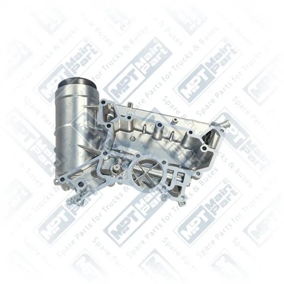 2) 5411881904S,5411882404S,5411883004S, 5411881904S MERCEDES BENZ ACTROS MP2 / MP3 OM541 Oil Cooler, Cover, MPT Main Part