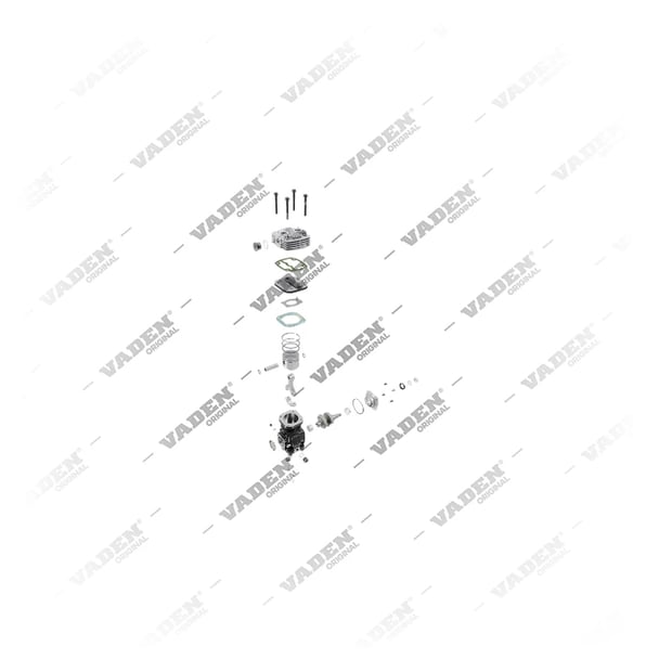 9) 4111415040,G345880010020, 2000 140 004 Mono Cylindre, Compresseur d'air, Vaden