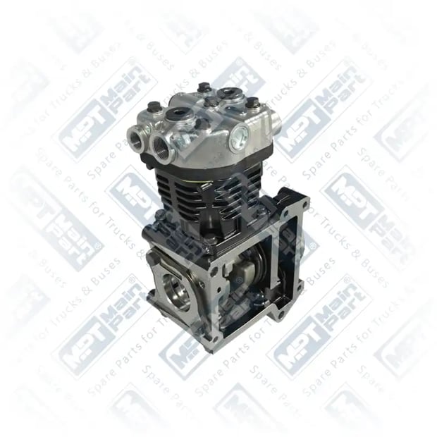 2) 51540007129, 51540007129 MAN Compresseur d'air, Mono Cylindre, MPT Main Part