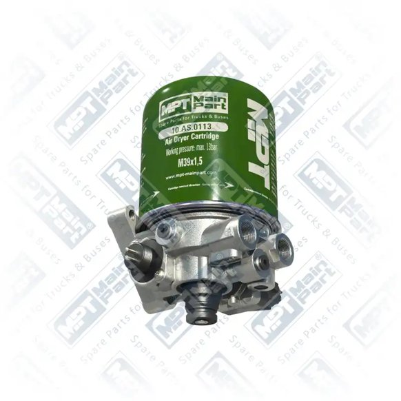 1) 4324100280,13C0108085AA,99100360454, 23.AS.0098 Valvola di asciugatura dell'aria, Completo, MPT Main Part