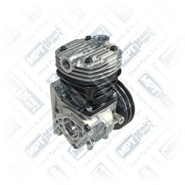 2) II14570AT,II18355,II18355AT,LK1813,0041317401,0041319401,0041319501, II14570AT KNORR-BREMSE Compresseur d'air, Mono Cylindre, MPT Main Part