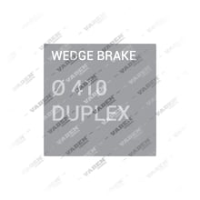 Wedge Brake Ø 410 DUPLEX - Wedge Brake, Rodzaje zacisków hamulcowych
