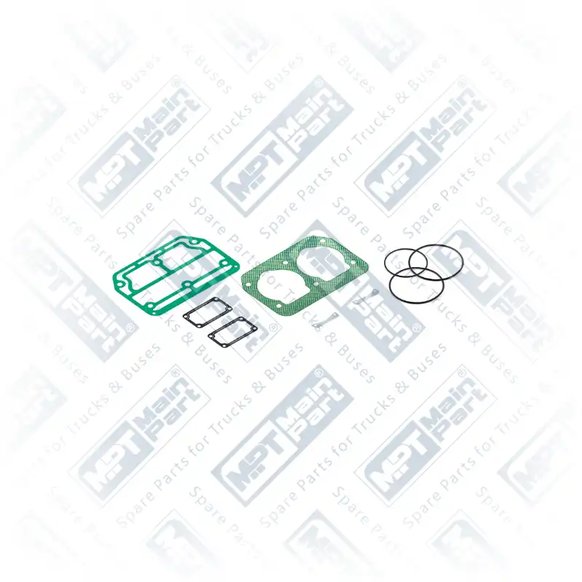 1) 8127750,II156970051, II156970051 KNORR-BREMSE Compressore d'aria, Kit guarnizioni, MPT Main Part