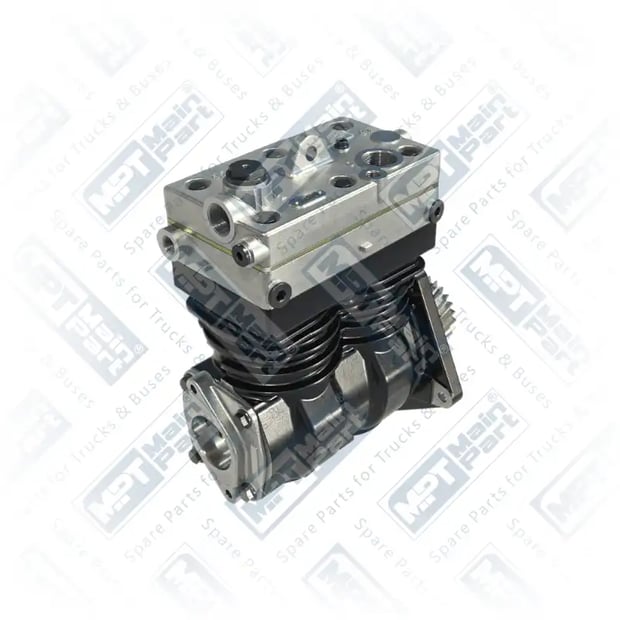 2) 4571304915,4571307115,9125101040, 4.LK.2501 Air Compressor, Twin Cylinder, MPT Main Part
