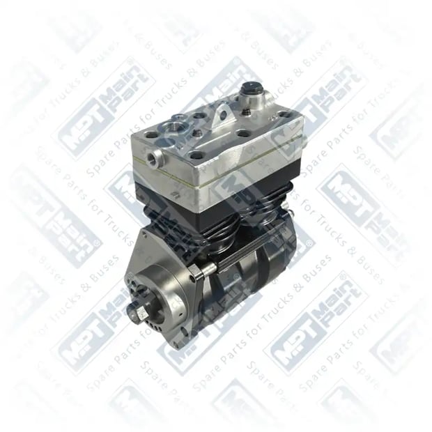 1) 9125101050SP1,9125102010SP1,4571305515SP1,4571307215SP1, 4.LK.2511 Compressor de ar, Cilindro duplo, MPT Main Part