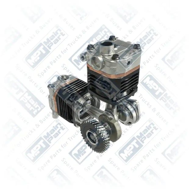 1) , 4.LK.0702 Sprężarka powietrza, Dwucylindrowe, MPT Main Part