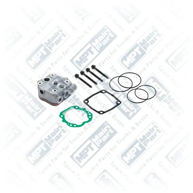 1) I88057,I880570061,I88057ES,II38716F004,ZB4275,51541146054, 3.LP.1302 Compressor de ar, Cabeçote, MPT Main Part