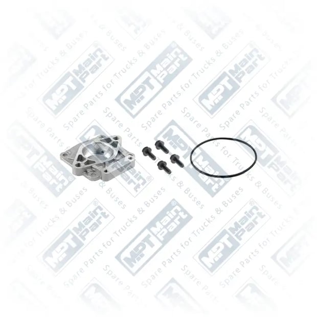 1) , 10.LK.1872 Компрессор воздуха, Фланец Коленчатого Вала, MPT Main Part