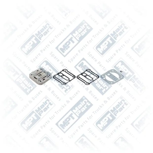 1) K015040,K114439K50,51541246004, 51541246004 MAN TGA 33.410 Sprężarka powietrza, Grzybek zaworu, MPT Main Part