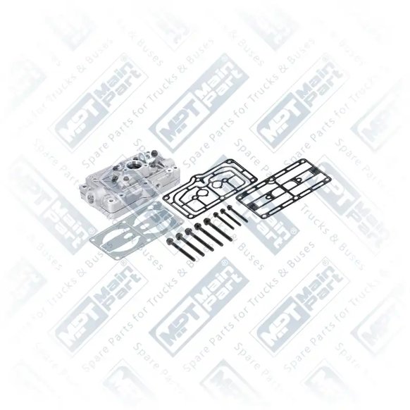 1) K060321K50,K060321K57,22008575, K060321K57 KNORR-BREMSE Air Compressor, Repair Kit, MPT Main Part