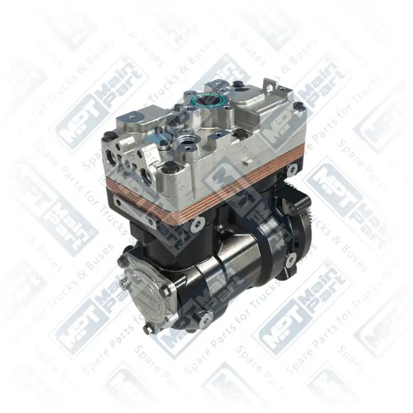 2) K009580,K009580000,K053603N00,K053603N05,K053603N55,LK4949,2024410, 2.LK.0909 Air Compressor, Twin Cylinder, MPT Main Part
