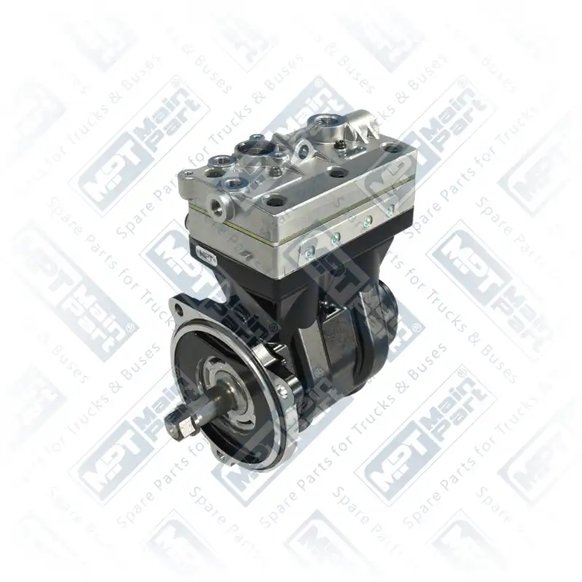 1) 4127040270,22040497, 412 704 027 0 Compressor de ar, Cilindro duplo, MPT Main Part