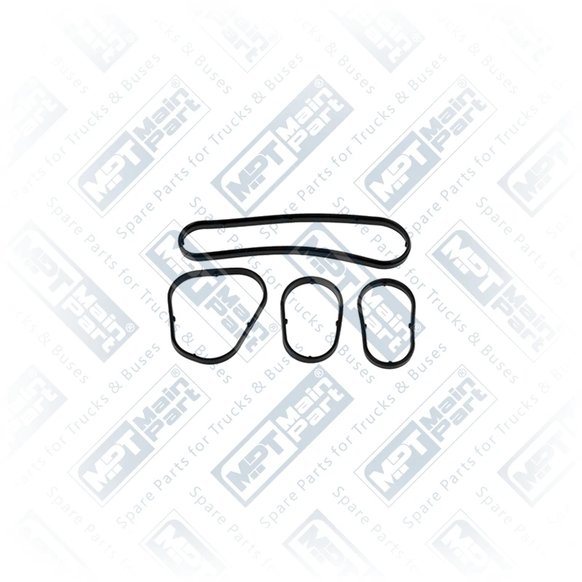 1) 1643076, 5.EN.0004 Oil Filter, Gasket, MPT Main Part