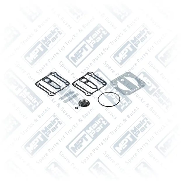 1) , 3.LP.0136 Compressor de ar, Kit de reparo, MPT Main Part