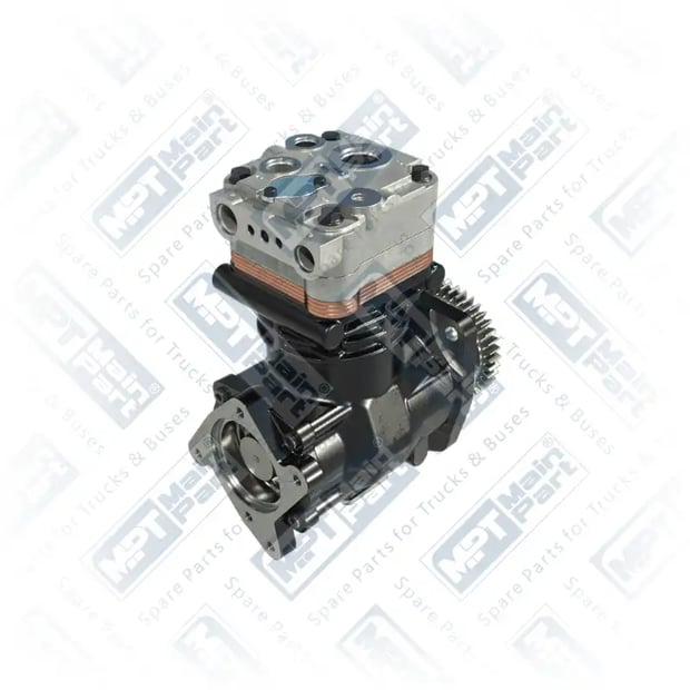 2) 0R1623,0R1624,10R1437,1916521,2233636,2233637,2554160,5010803,5010806,5011427,5011441,5012532,5012533,5014428, 14.LK.0201 Compressor de ar, Mono Cilindro, MPT Main Part